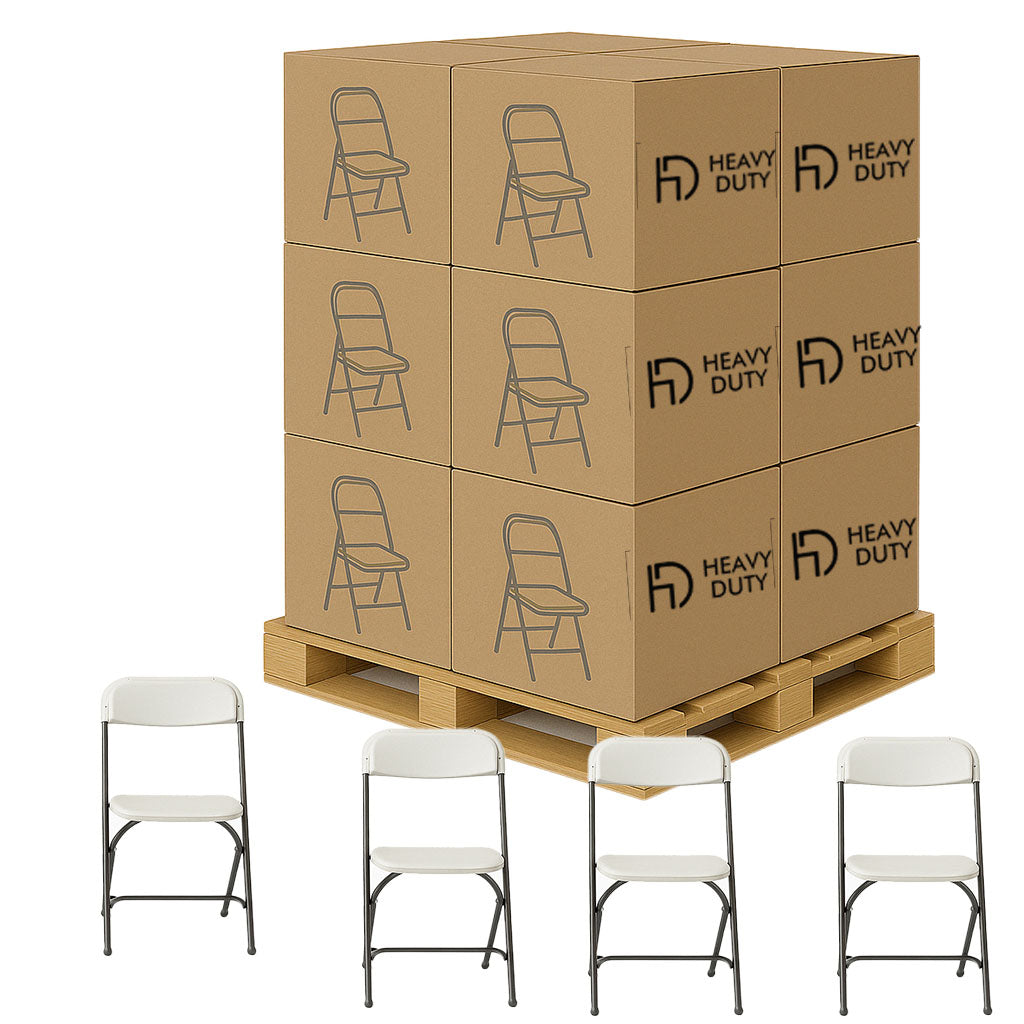 Kids Heavy-Duty Plastic Folding Chair- Pallet of 150 Chairs